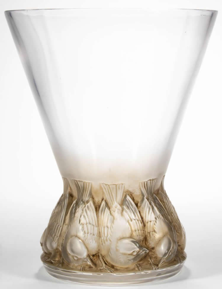 R. Lalique Tuileries Vase