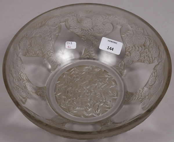 R. Lalique Vases Coupe 2 of 2