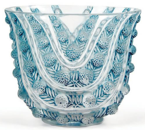 R. Lalique Vichy Vase