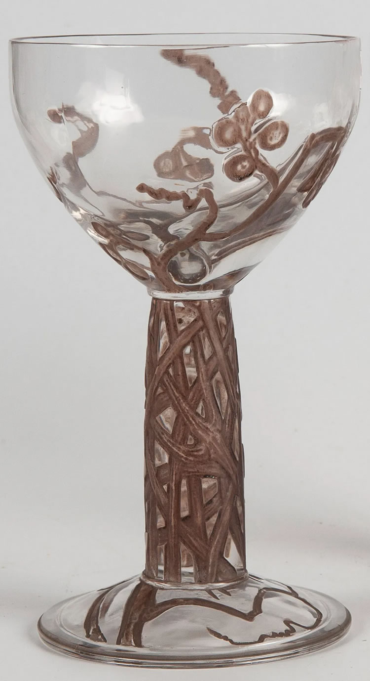 R. Lalique Vigne Glass