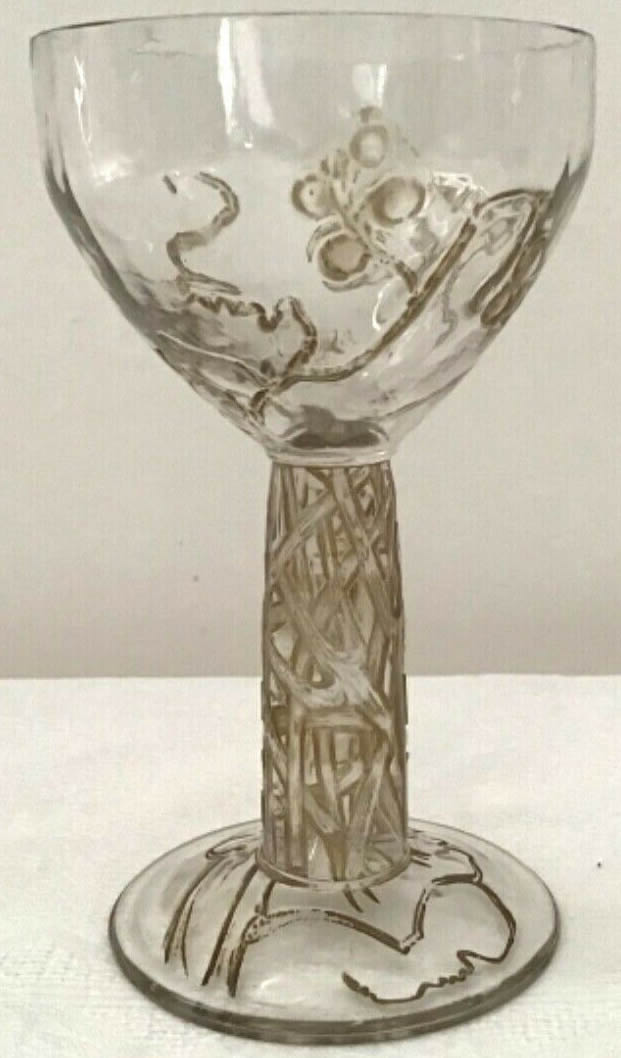 Rene Lalique Vigne Glass