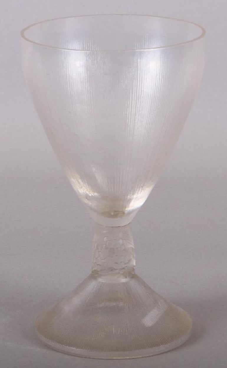 Rene Lalique Vigne Strie Glass 