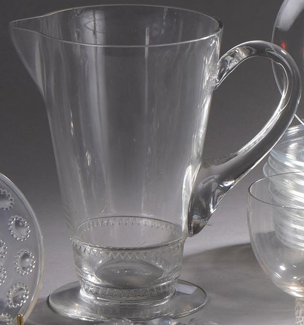 Rene Lalique Pitcher Vouvray