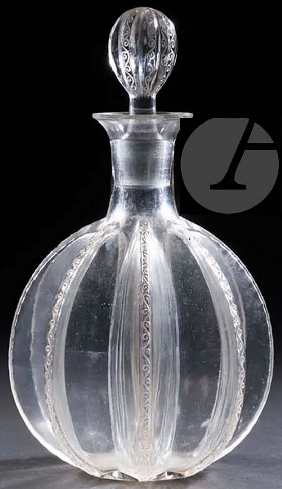 Rene Lalique Decanter Vrilles de Vigne