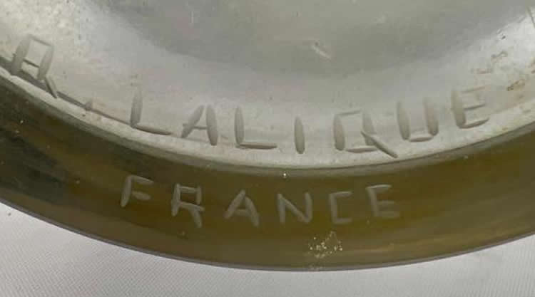 R. Lalique Yvelines Vase 3 of 3