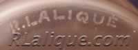Fake R Lalique  Signature - Forged R Lalique Signature