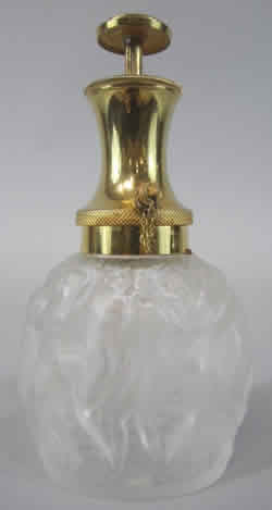 Calendal For Molinard Lalique France Modern Crystal Atomizer