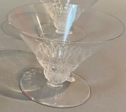 Champigny Lalique France Modern CrystalChampagne Glass