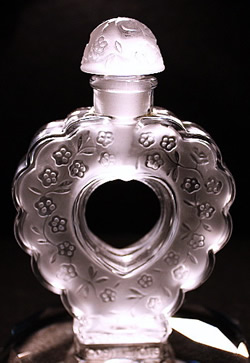 Coeur Joie Perfume Bottle - Lalique France Crystal Modern