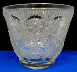 Edelweiss Lalique France Modern Crystal Vase
