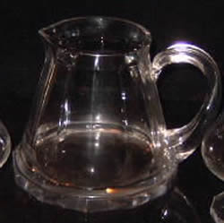 Quincy Lalique France Crystal Modern Pitcher