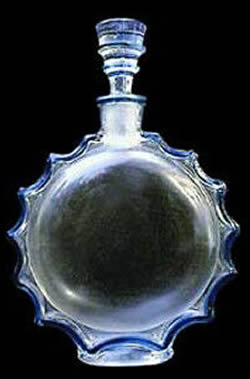 Requete Lalique France Crystal Modern Perfume Bottle For Worth 3 Inch Size Matches The Only Pre-War-Size