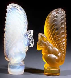 Squirrel Lalique France Crystal Seal