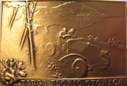 Targa Florio Storica Lalique France Modern Metal Plaque