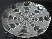 R Lalique Platter Campanules