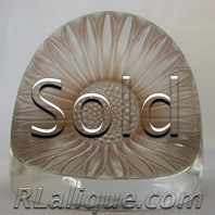 R Lalique Paperweights Double Marguerite