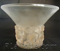 R Lalique Vase Farandole