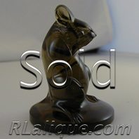 R Lalique Seal - Cachet Souris  Mouse