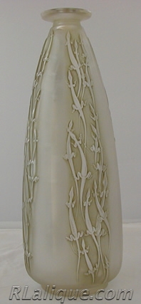 R Lalique Vase Quatre Groupes De Lezards