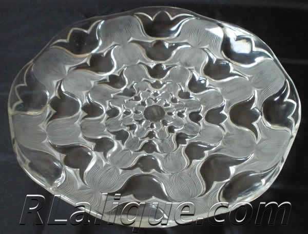 Rene Lalique Platter Campanules