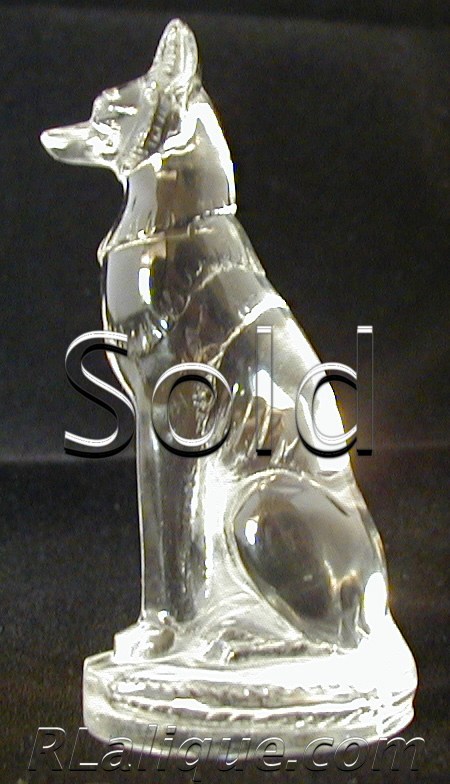 Rene Lalique Seal - Cachet Chien