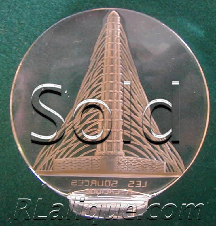 Rene Lalique Seals - Cachets Les Sources