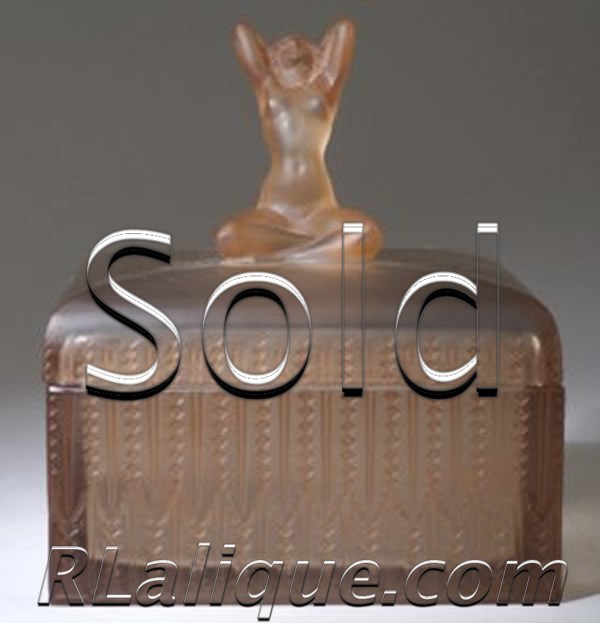 Rene Lalique Box Sultane