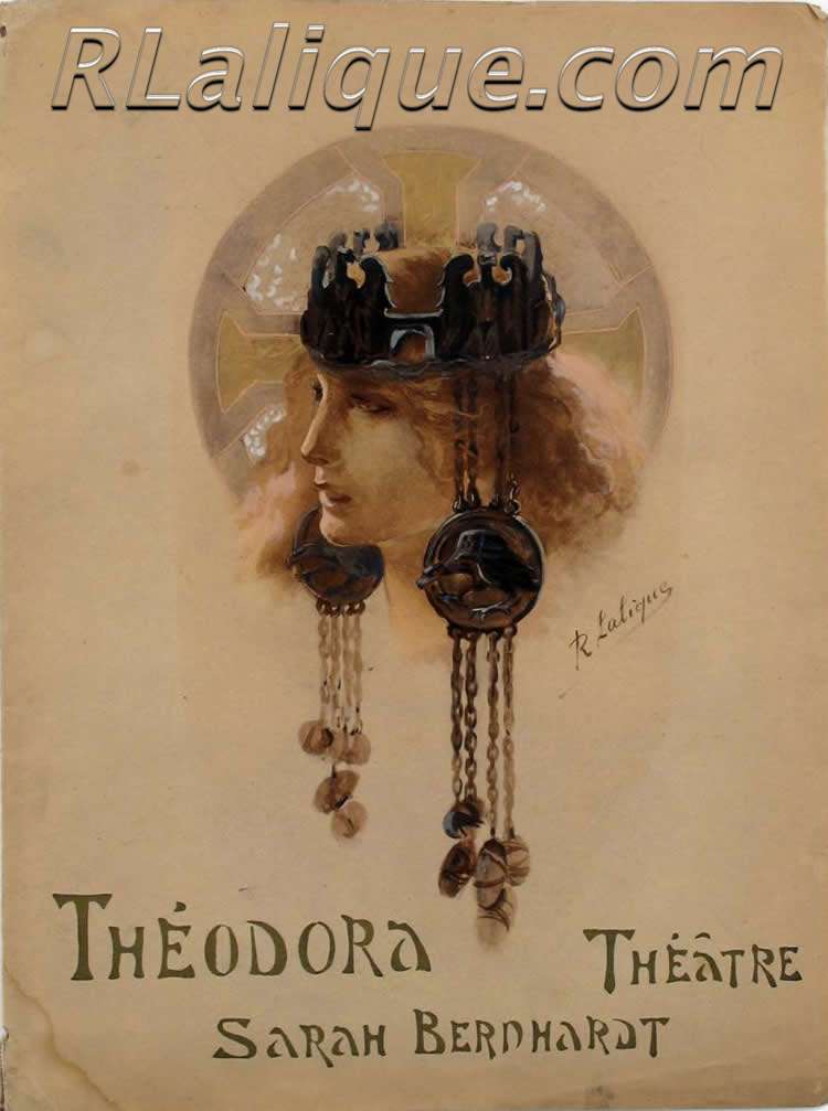 Rene Lalique Play Program Theodora
