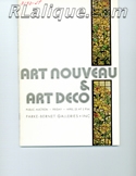 Rene Lalique in Auction Catalogue For Sale: Art Nouveau and Art Deco, Parke-Bernet Galleries, New York, April 23, 1971