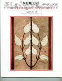 Rene Lalique in Auction Catalogue For Sale: Arts Decoratifs du XXe Siecle, Sotheby's, Monaco, March 17, 1985