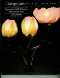 Rene Lalique in Auction Catalogue For Sale: Important 20th Century Decorative Arts, Sotheby's, New York, December 1 and 2, 1989