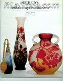 Rene Lalique in Auction Catalogue For Sale: 20th Century Decorative Arts, Sotheby's, Amsterdam, May 29, 1990