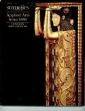 Rene Lalique in Auction Catalogue For Sale: Applied Arts from 1880, Sotheby's, London, May 15, 1992