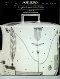 Rene Lalique in Auction Catalogue For Sale: Applied Arts from 1880, Sotheby's, London, October 30, 1992