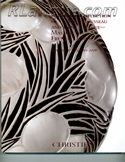 Lalique Auction Catalogue For Sale: A Private Collection of G. Argy-Rousseau And Rene Lalique- Masters of French Design, Christie's New York, December 18, 2006