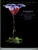 Rene Lalique in Auction Catalogue For Sale: 20th Century Decorative Works of Art, Sotheby's, New York,  November 18 and 19, 1994