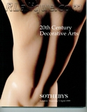 Rene Lalique in Auction Catalogue For Sale: 20th Century Decorative Arts, Sotheby's, London,  April, 1999