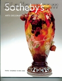 Rene Lalique in Auction Catalogue For Sale: Arts Decoratifs du XXe Siecle, Sotheby's, Paris, May 16, 2003