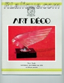 Rene Lalique in Auction Catalogue For Sale: Art Deco, Christie's, New York, December 2, 1978