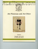 Rene Lalique in Auction Catalogue For Sale: Art Nouveau and Art Deco, Christie's, Geneva, June 20, 1979
