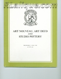 Rene Lalique in Auction Catalogue For Sale: Art Nouveau, Art Deco, and Studio Pottery, Christie's, King Street, London, May 6, 1981