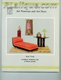 Rene Lalique in Auction Catalogue For Sale: Art Nouveau and Art Deco, Christie's, New York, March 26, 1983