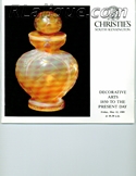 Rene Lalique in Auction Catalogue For Sale: Decoratives Arts 1850 to the Present Day, Christie's South Kensington, London, May 12, 1989