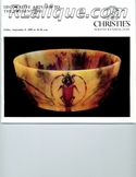 Rene Lalique in Auction Catalogue For Sale: Decoratives Arts 1850 to the Present Day, Christie's South Kensington, London, September 8, 1989