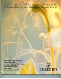 Rene Lalique in Auction Catalogue For Sale: Important 20th Century Decorative Arts, Christie's New York, June 12, 1993