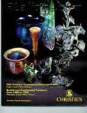 Rene Lalique in Auction Catalogue For Sale: 20th Century Continental Decorative Arts, and British and Continental Furniture from 1860 to 1950, Christie's South Kensington, June 21 and 26, 1996