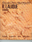 Lalique Auction Catalogue For Sale: R. Lalque Verriers, Drouot Richelieu, Maitre Claude Boisgirard, Paris, April 4, 1991