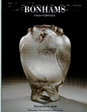 Rene Lalique in Auction Catalogue For Sale: Decorative Arts, Bonham's Knightsbridge, London, November 29, 2000