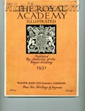 Rene Lalique Catalog - Magazine: The Royal Academy Illustrated 1931: A Pre-War Magazine - Catalog Partly or Fully About Rene Lalique