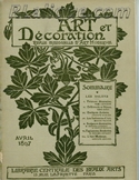 Rene Lalique Catalog - Magazine: Art et Decoration, Magazine, April 1897, Volume 4, First Year of Publication: A Pre-War Magazine - Catalog Partly or Fully About Rene Lalique